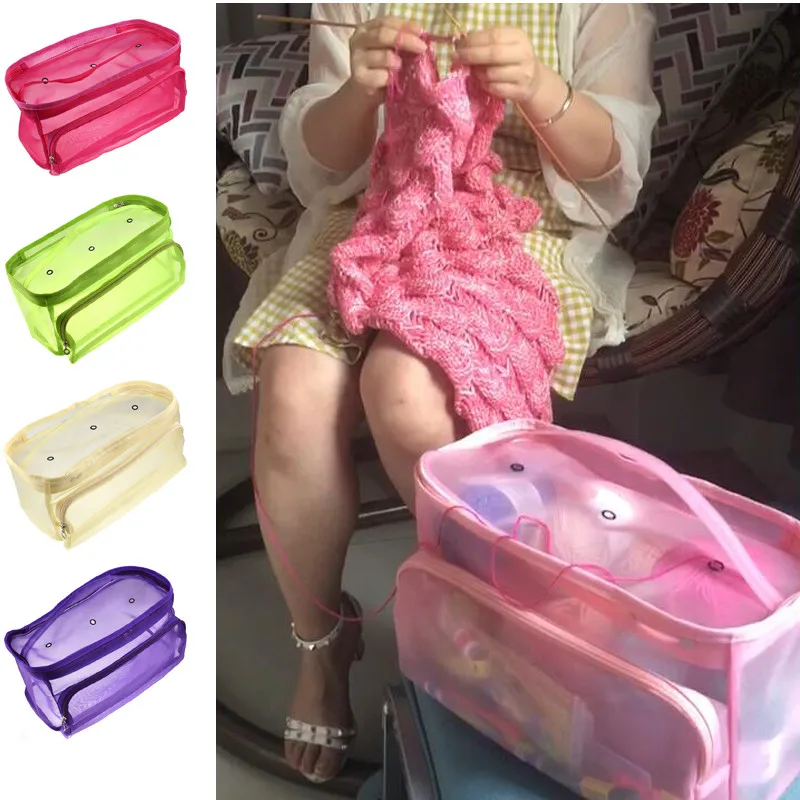Сумка для пряжи 9 видов стилей сумка для хранения пряжи вязаная сумка с короткими ручками Сумка для крючки вязальные Вязание иглы и Швейные аксессуары пяльцы сумка для мамы