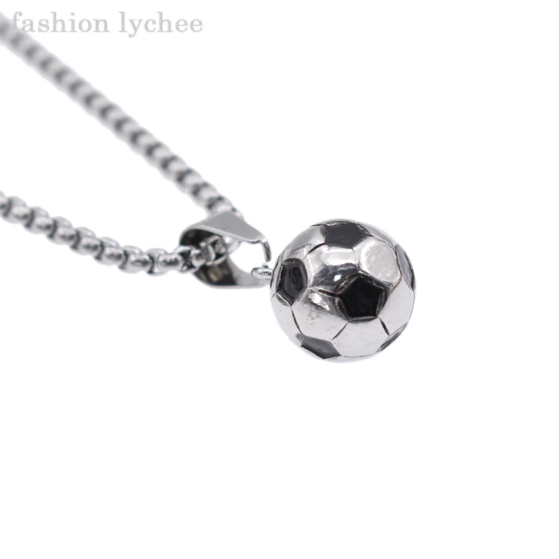 Модное Новое поступление раннее ожерелье с подвеской в виде футбольного мяча