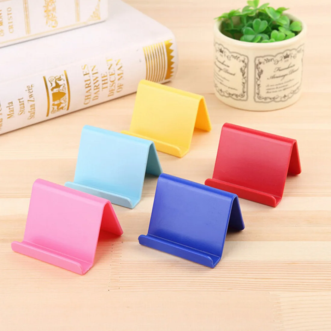 Candy Mini Portable Fixed Holder Mobile Phone Holder Home Supplies Organizador Movable Shelf Organizer Holder
