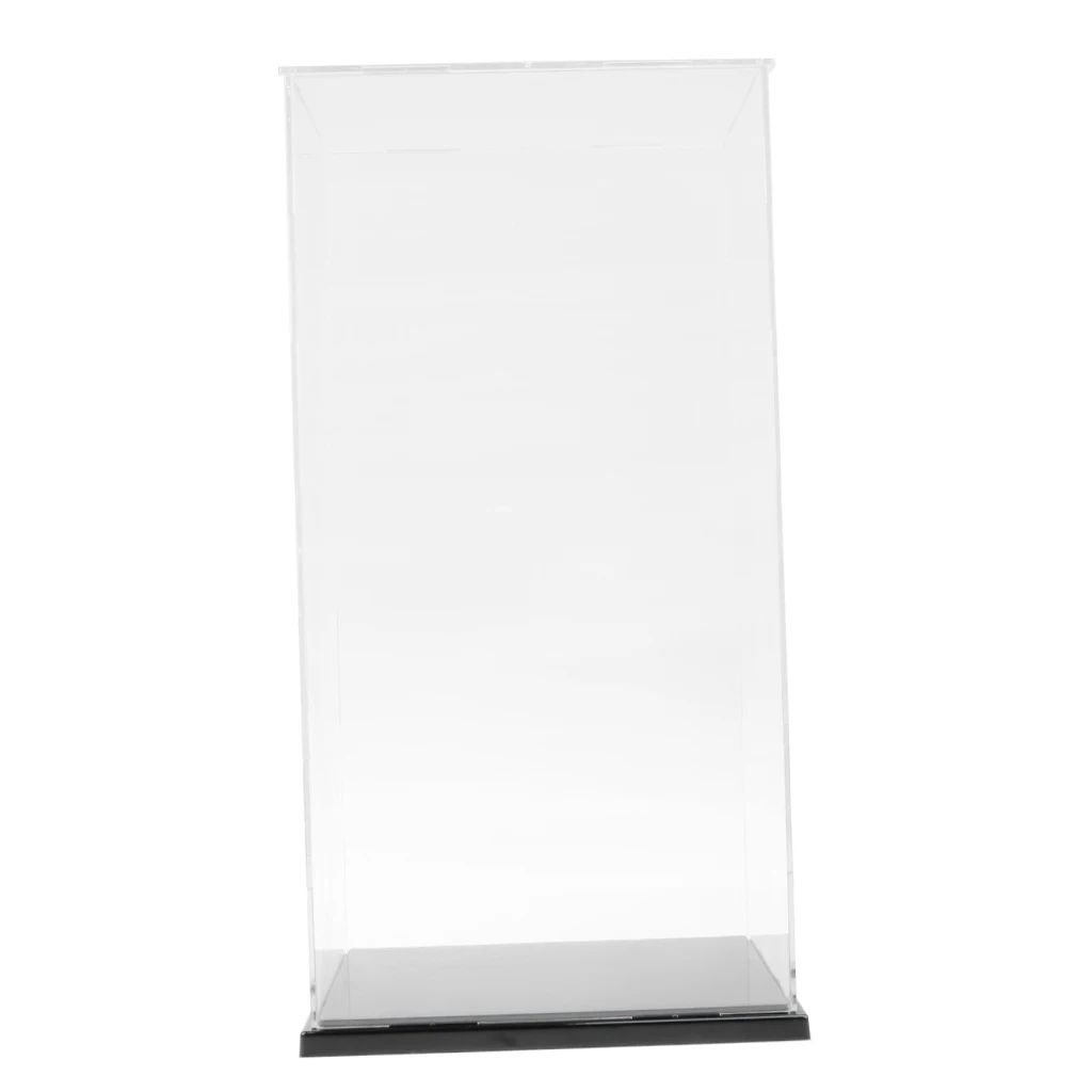 19x15x37cm Figures Model Transparent Display Show Case Small Acrylic Box Doll Model Display Box