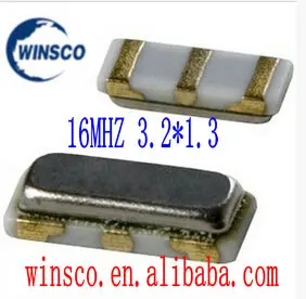

200PCS/LOT 16MHZ 100% New crystal oscillator CSTCE16M 3213 ONE PACKING