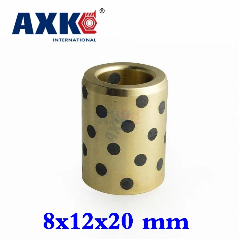 2019 линейные графитные медные подшипники Axk 8*12*20 мм 8x12x20 набор подшипниковых