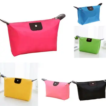 

Waterproof Cosmetic Makeup Purse Bag Organizer Pouch Travel Case Zipper Handbag Waterproof cosmetic bag