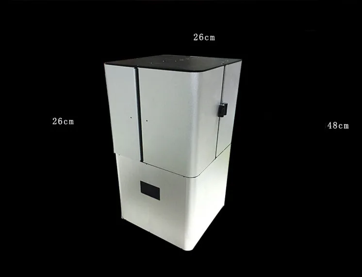 

Smart cut Aerometal Desktop DLP 3D Printer good at Jewellery Model,detal cast, precision components Makerprecise Fast Forming