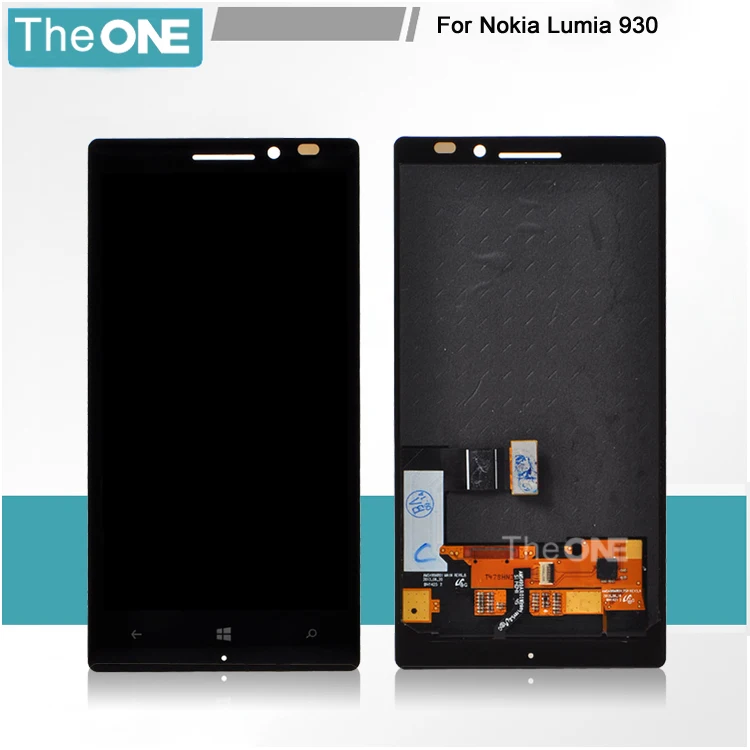 

Free DHL For Nokia Lumia 930 LCD Display Digitizer Touch Screen with frame Full Set Assembly Black