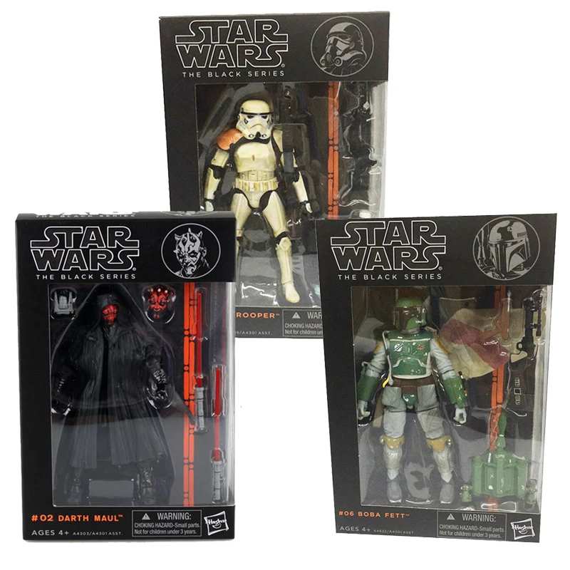 Hot Star wars the Black Series 6/" Boba Fett Darth Maul Darth Vader Action Figure