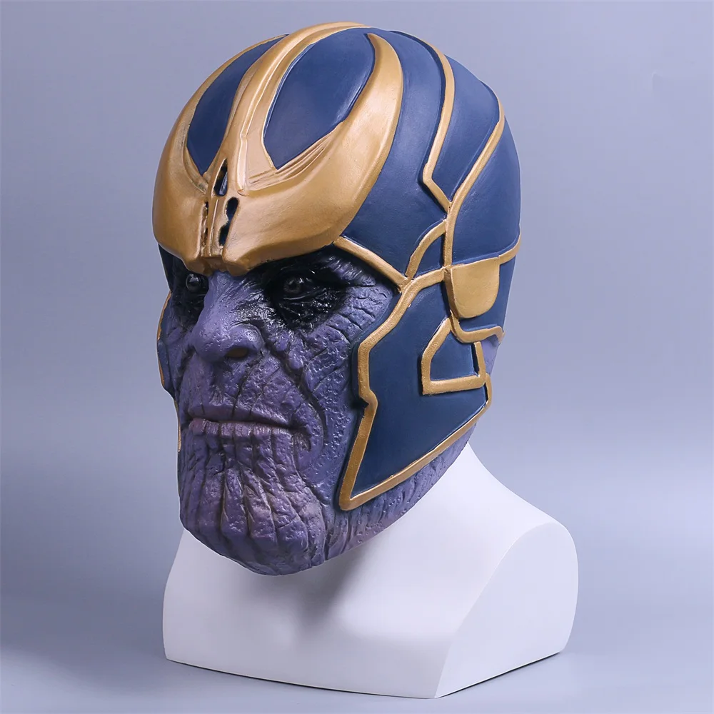 Avengers Issue Super-héros Thanos Casque Cosplay Prop Mask PVC Casque Halloween 