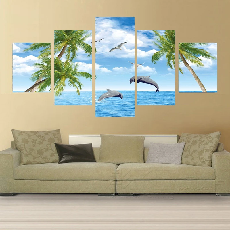 Strand canvas schilderij koop goedkope strand canvas schilderij ... Woonkamer schilderij groot