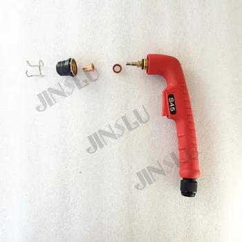 

Free Shipping S45 Trafimet Plasma Cutting Torch Head Body Red Handle 1PCS