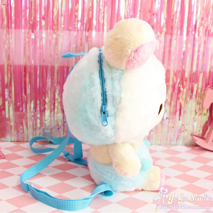 Мультяшный милый медведь Rilakkuma, плюшевый рюкзак, сумка на плечо, детская школьная сумка для девочек, подарок на день рождения