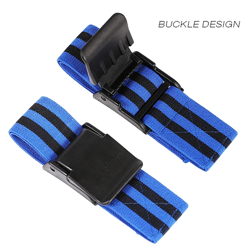 معدات صالة لياقة بدنية Musculation BFR انسداد العصابات كمال الاجسام رفع الاثقال التفاف ل العضلة ذات الرأسين تدفق الدم تقييد التدريب