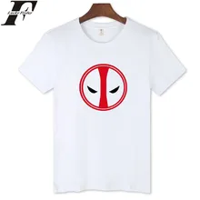 LUCKYFRIDAYF Deadpool Cotton T shirt Men Funny Street Summer Brand Men Tshirts 2016 Street Wear Style in White Soft Cotton Tees