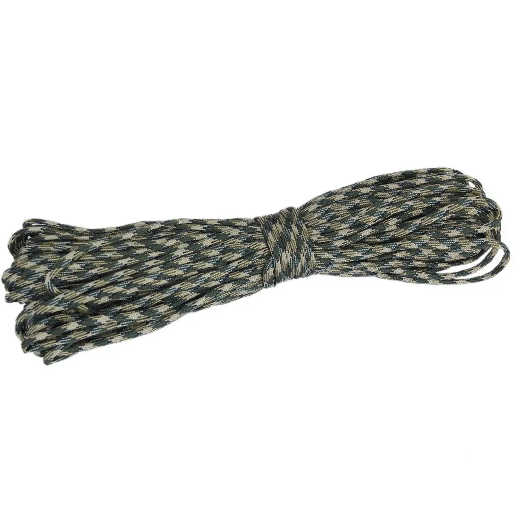 100ft 550 الحبل Paracord في المظلة بقاء الحبل-وودلاند كامو