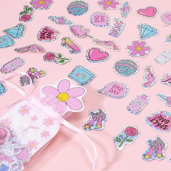 

100 pcs/bag PVC Japanese Cat Cute Girl Custom Stickers Kawaii Planner Scrapbooking Stickers Stationery Escolar School Supplies