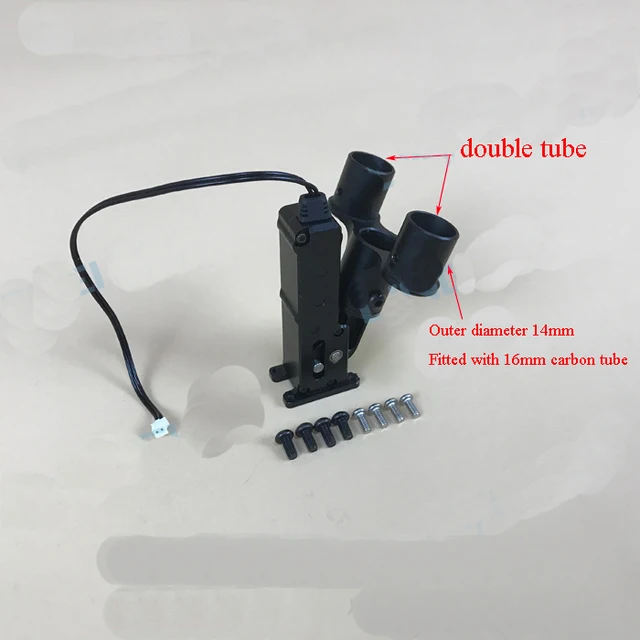 Special Offers Yuenhoang 1PC D16 Aluminun Alloy Electric Tripod 16mm Double Tube Tripod Retracting Landing Gear for RC Model Aircraft