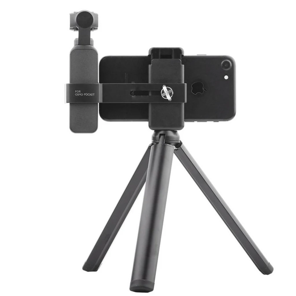Fixing Tripod Stand Selfie Stick Mobile Phone Mount Holder for OSMO Pocket