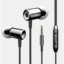 

Essidi Magnetic Wired Earphones Volume Control In-ear Earphone For Iphone Samsung Huawei