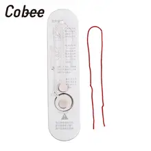 Складная Закладка светодиодный закладка для чтения лампы Подставка для книг на