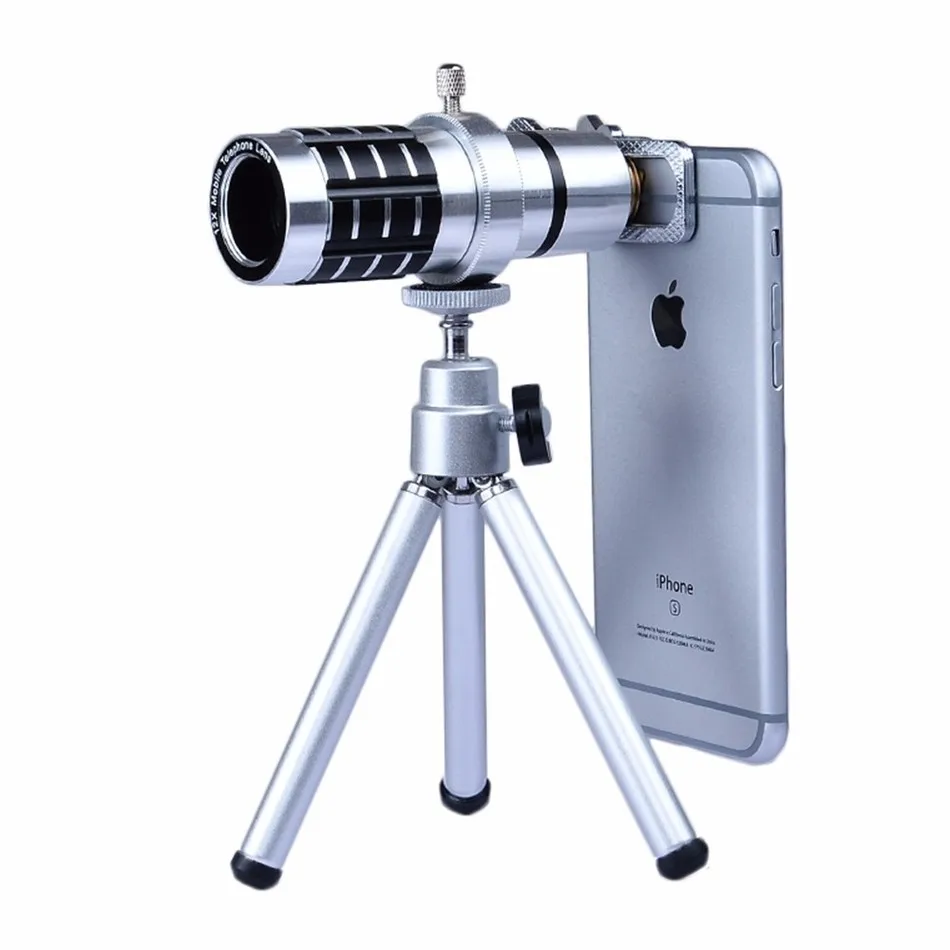 12x Zoom Optical Lens Mobile Phone Telescope Camera with