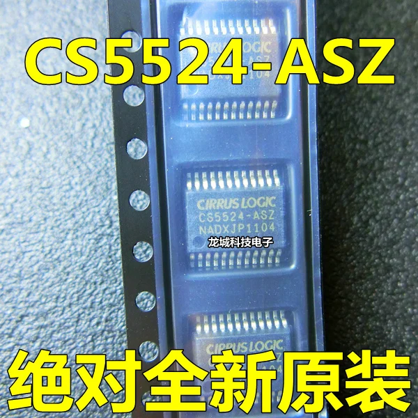 50PCS CS5524 ASZ CS5524 AS analog to digital converter chip SSOP 24 new