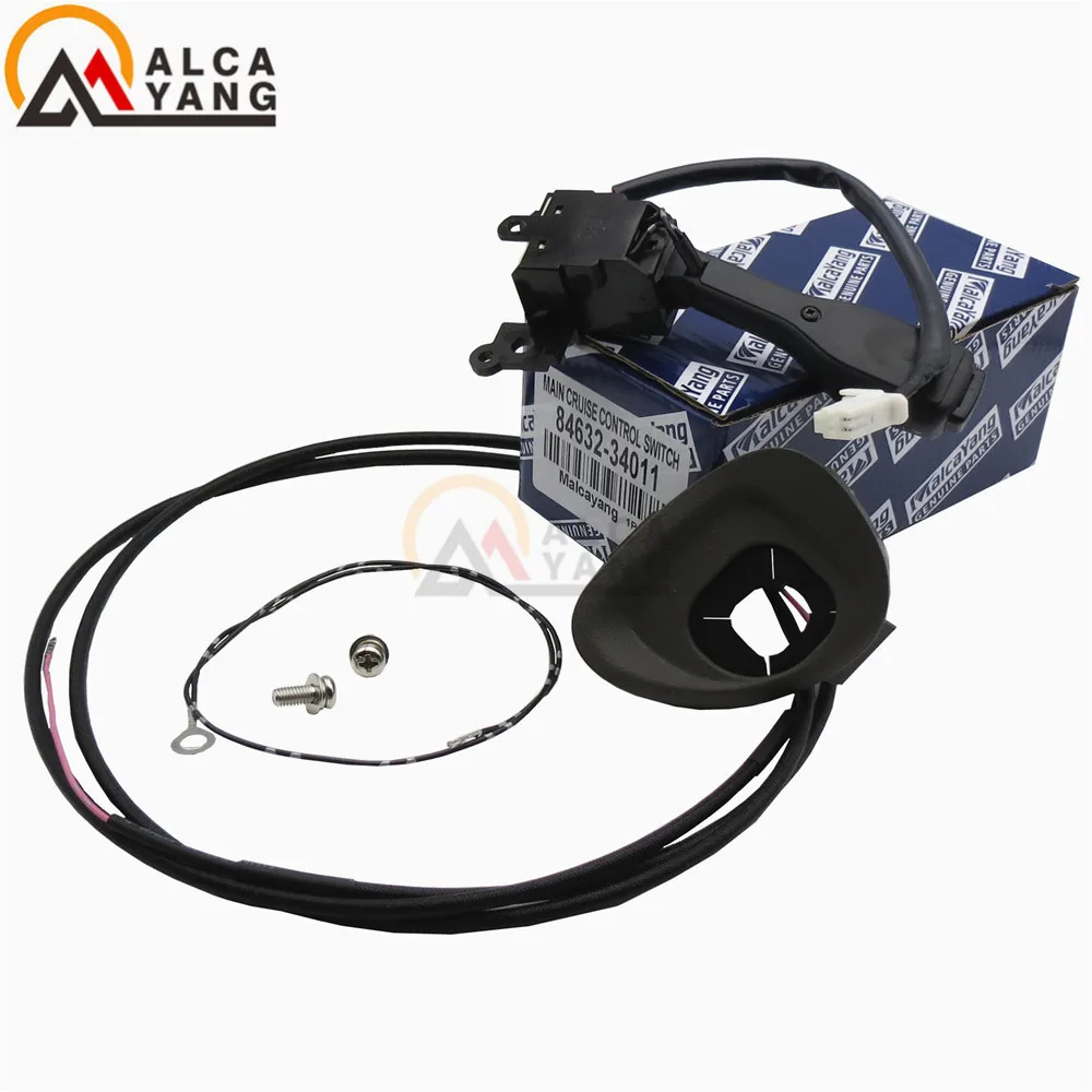 

Original Cruise Control Switch for Toyota Verso Corolla Auris Yaris Hybrid Avensis 84632-0F010 45186-06210-E0 90159-50199