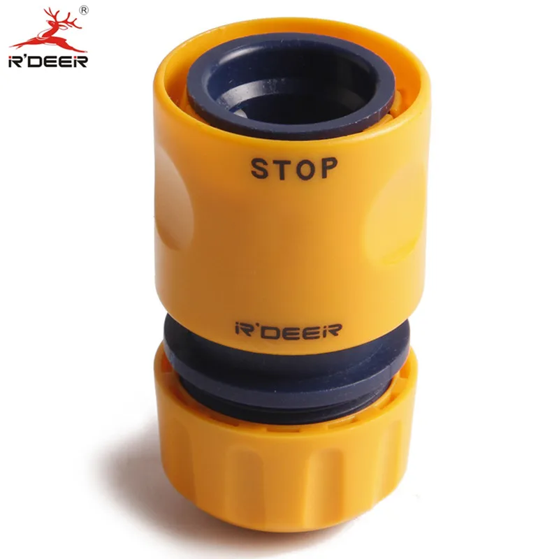 RDEER 1/2" Water Connector Garden Hose Connectors ABS Plastic Garden