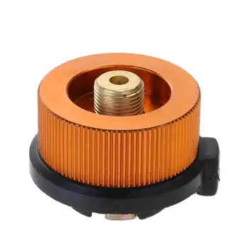 

Outdoor Camping Valve Cylinder Control Switch Aluminium Alloy Stove Connector Pinic Gas Stove Burning Head Accessories