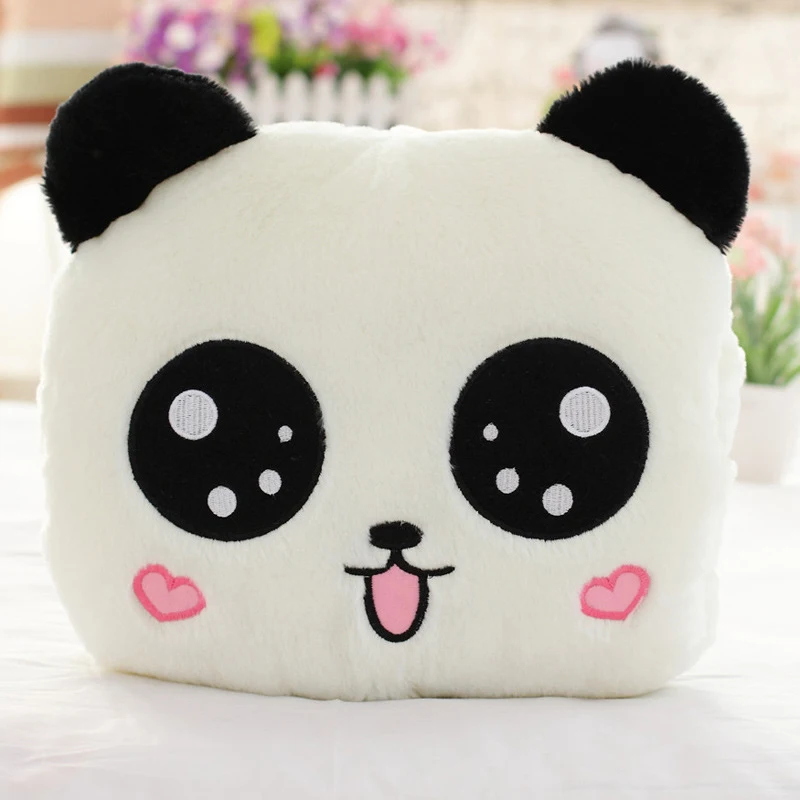 35cm Giant Panda Pillow Mini Plush Toys Stuffed Animal Doll Bolster