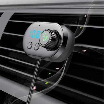 車 MP3 bluetooth tf プレーヤー Q16 清浄機アロマ 3.1A 急速充電器カーキット MP3 プレーヤー変調器カーステレオワイヤレスハンズフリー fm t