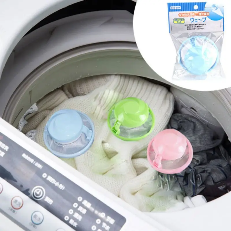 

Washing Machine Hair Suction Hair Remover Stick Bag Cleaning Clothes Washing Ball Filter Protection