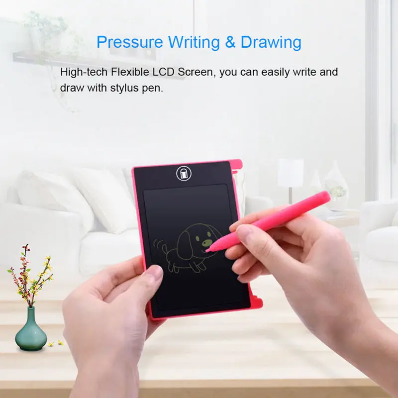 Горячая-4,4 дюймовый ЖК-планшет для письма Цифровой графический планшет электронный почерк блокнот для рисования доска для рисования