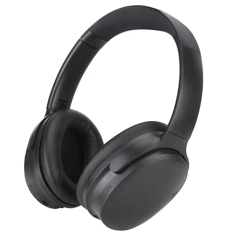 

Wireless Bluetooth Headphones BT5.0 Microphone USB Swiveling Earcups Active Noise Cancelling Travel Work TV PC Cellphone