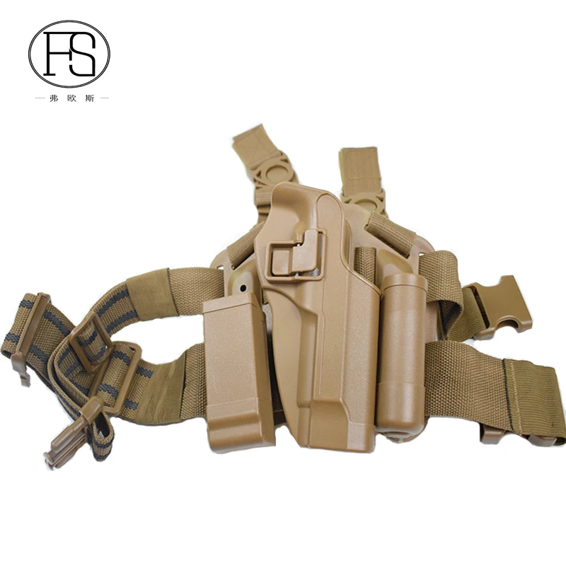 Tactical Military Hunting Shooting Beretta M9 Pistol Leg Holster Army