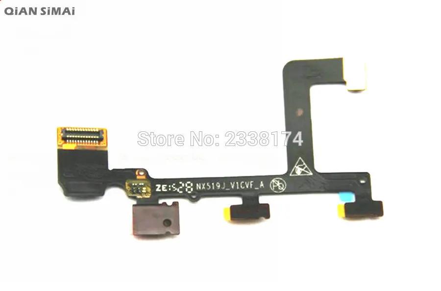 

QiAN SiMAi For ZTE nubia Z9 mini Z9Mini NX511J New Original Microphone Button Light Flex Cable Repair Parts