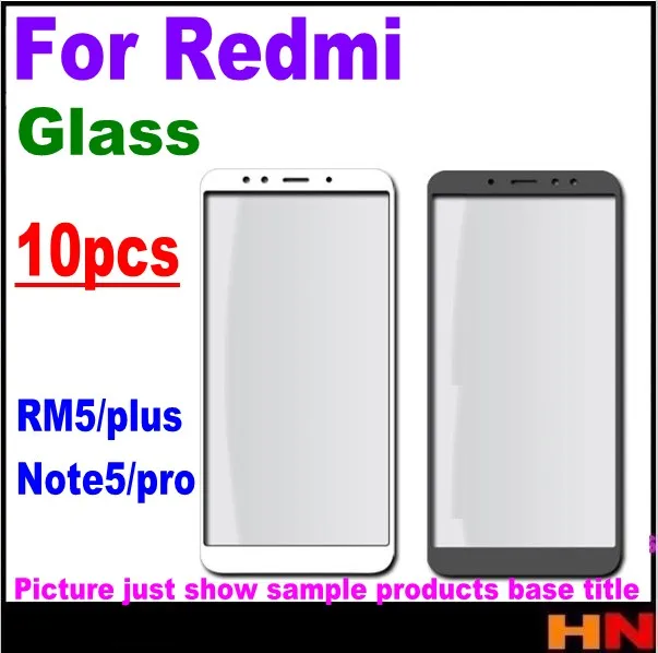 10pcs wholesale Outer Glass Lens Replacement Parts for Xiaomi Redmi 5 Plus Note 5Plus note5 pro Repair | Мобильные телефоны и
