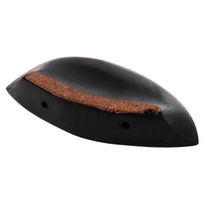 1pcs Ebony Wood Fiddle Chin Rest Chinrest for 4/4 Violin Black High Quality Musical Instruments Violin Parts Accessories