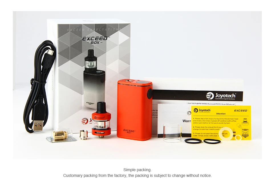 Joyetech Exceed Box with Exceed D22C Starter Kit 3000mAh