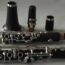 Отличный кларнет Bb черное дерево 20 клавиш хорошая техника