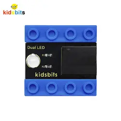 Детские блоки кодирование двухцветный светодиодный (зеленый и красный) модуль для Arduino