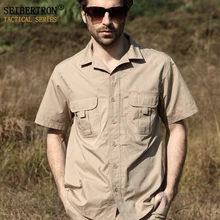 Seibertron Pro/Профессиональная водоотталкивающая тактическая рубашка, легкая рубашка, американский размер, 68% хлопок, 32% нейлон