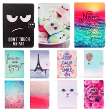 SM-T550, Модный чехол с изображением глаза кошки для samsung Galaxy Tab A 9,7 SM-T555 T550 P555, умный чехол, чехол для планшета из искусственной кожи