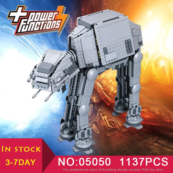 

LEPIN 05050 Star Wars AT-AT Robot 1137PCS compatible LegoINGlys 10178 Model Building Blocks Bricks gift for boy