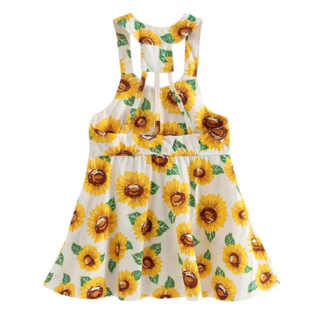 New Baby Dress Girls Clothes Knee Length Sleeveless Bow Cute Slip