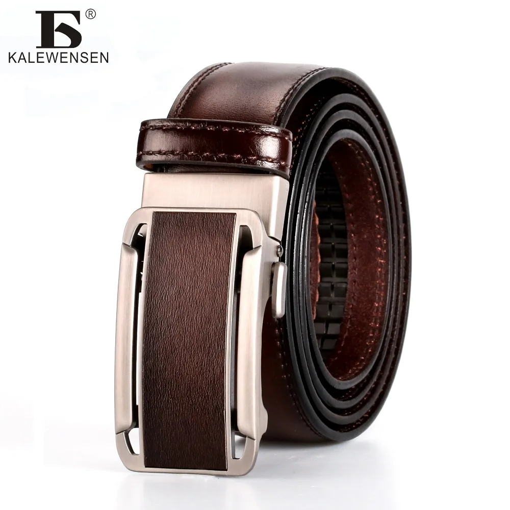 Famous Brand Belt Men 100 Good Quality Cowskin Automatic Genuine