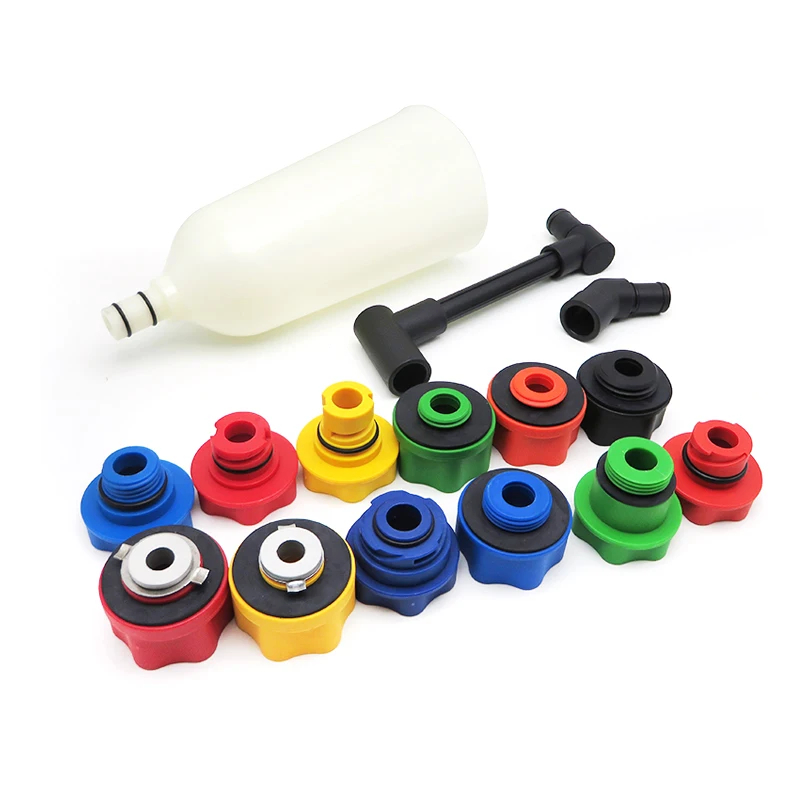 

15pcs Engine Oil Filter Set Car Topping Up Engine Oil Funnel Set Spillproof Filter Fits For Audi EA888 VW BMW BENZ Land Rover