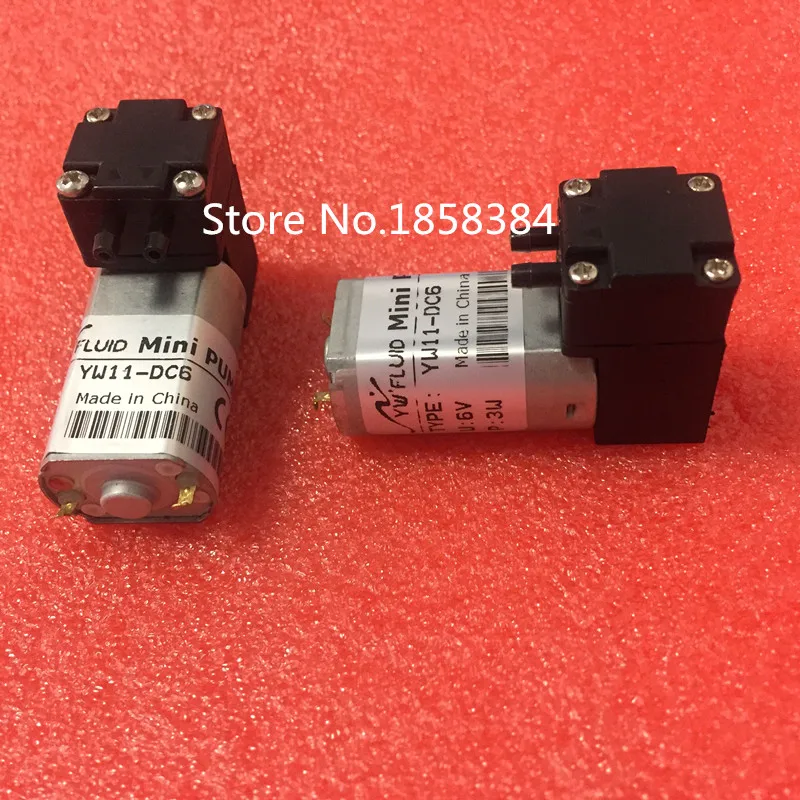Mini DC1.5V/6V Motor diaphragm pump Water Oil Liquid ink gas sampling vacuum negative pressure suction 180mL/min 10M | Обустройство