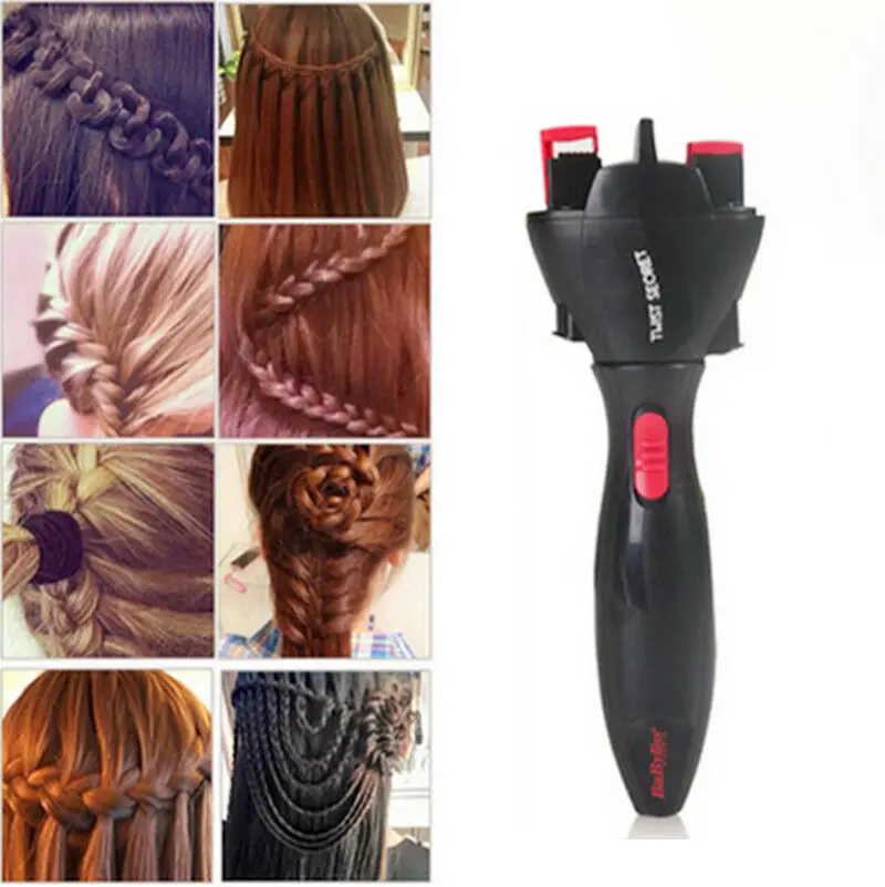 

Automatic Hair Braider Electric Two Strands Twist Braid Maker Device