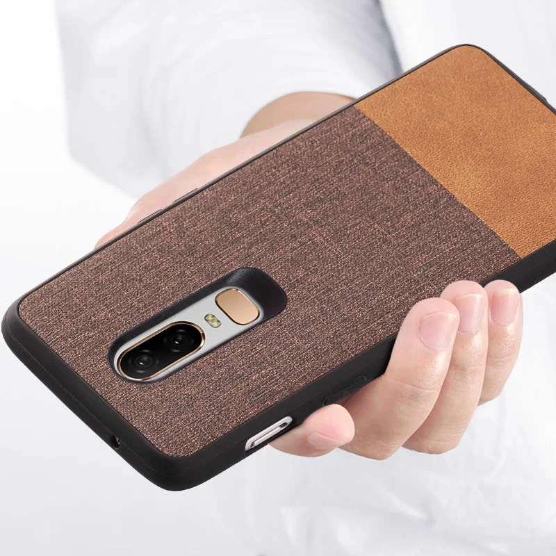 

CoolDeal case for OnePlus 6 One Plus 6 OnePlus6 case cover Soft TPU edge shockproof men business back cover for OnePlus 5 5T