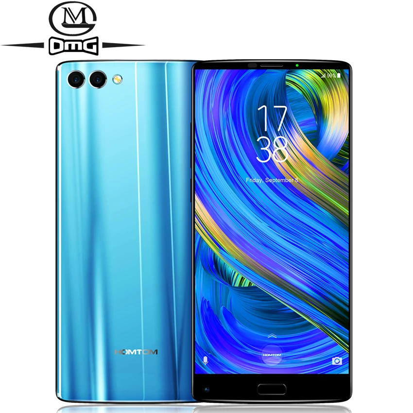 

HOMTOM S9 Plus 5.99" Tri-bezelless Smartphone 18:9 HD+ Screen MTK6750T Octa core Ram 4GB+Rom 64GB Dual Back Camera Mobile Phone