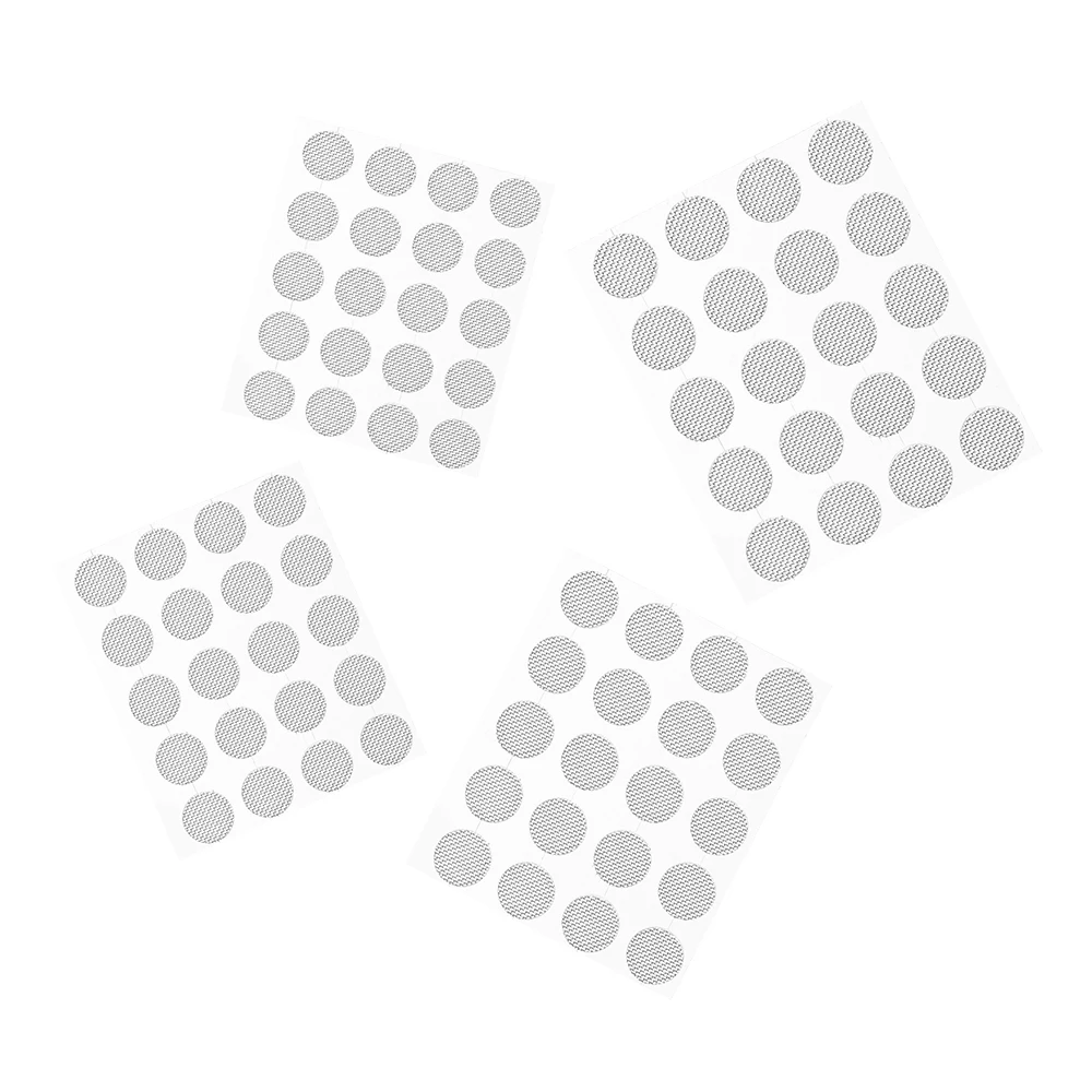 20 шт./компл. самоклеящиеся наушники сетчатый корпус от пыли стальные детали для